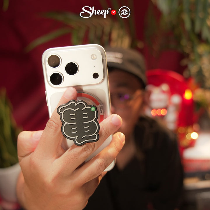rubsarb phone grip รับทราบ เคส สัตว์มงคล เต่า ที่แปะมือถือ magsafe พลังบวก มงคล เสริมดวง 2569 สุขภาพ