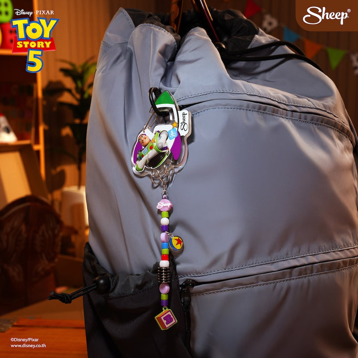 Buzz Toy Story 5 ลิขสิทธิ์แท้ ดิสนีย์ Disney กล่องสุ่ม blind box ที่ห้อย กระเป๋า snapper carabiner ของเล่น ของสะสม ทอย สตอรี่