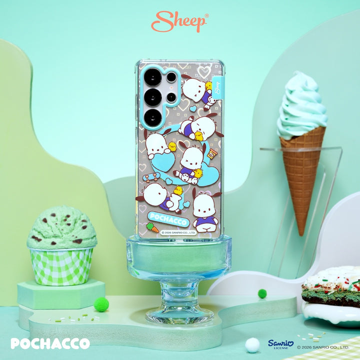 เคสโปเชโกะ ซัมซุง ลายน่ารัก pochacco samsung case magsafe ลิขสิทธิ์แท้ sanrio สีเขียว ซานริโอ้ sketch กันกระแทก มีของแถม