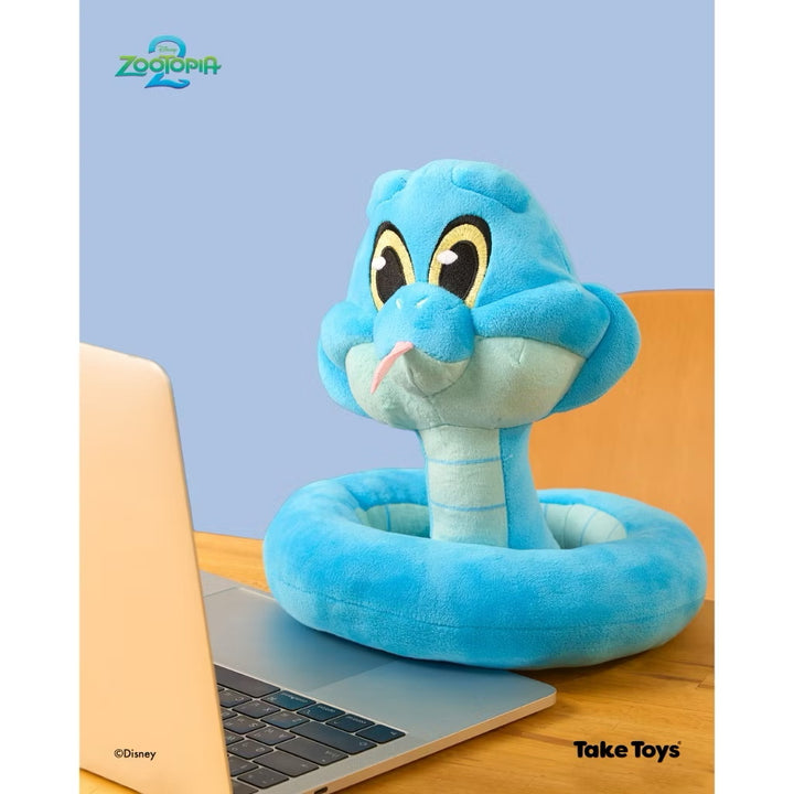 take toys disney plush ตุ๊กตา งู zootopia 2 gary ตุ๊กตา ดิสนีย์ ซูโทเปีย