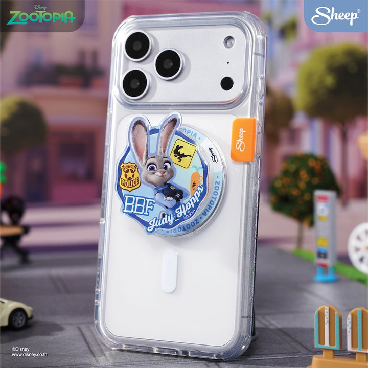 ที่แปะมือถือ กระต่าย จูดี้ ซูโทเปีย สีฟ้า zootopia judy hopps magsafe griptok phone accessories