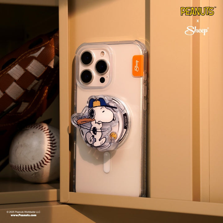 ที่แปะโทรศัพท์ หมุนได้ เคส Snoopy Griptok Snoopy ที่ตั้งโทรศัพท์ Snoopy เคส ลายหมาน่ารัก