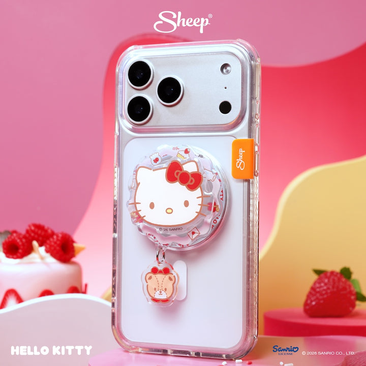 ที่แปะมือถือ คิตตี้ ใช้คู่เคส sanrio ลิขสิทธิ์แท้ phone accessories hello kitty sheep griptok magsafe หมุน ได้
