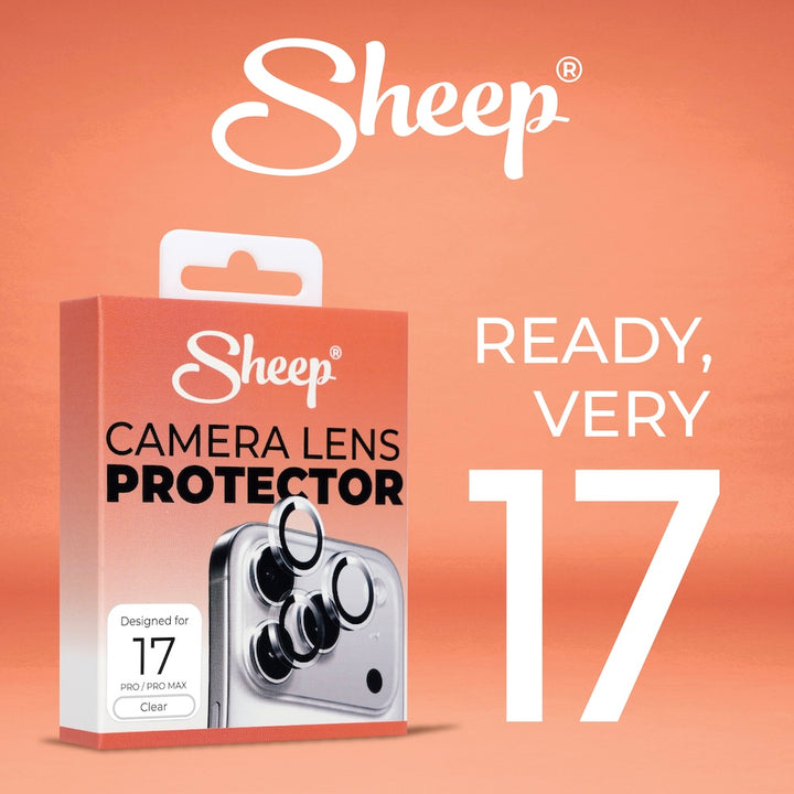 sheep ฟิล์ม กระจก กันเลนส์กล้อง Bullet Camera Glass ไอโฟน 17 iphone 17 pro max