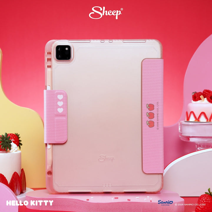 hello kitty ipad case เคส ไอแพด คิตตี้ ซานริโอ้ สายจด วาด ลิขสิทธิ์แท้ sanrio ซานริโอ้ กันกระแทก น้ำหนักเบา พกง่าย เคสคิตตี้