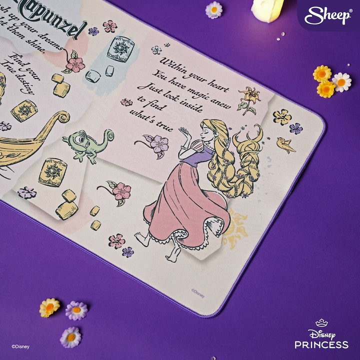 แผ่นของเมาส์ลายน่ารัก Mousepads Disney Rapunzel ของใช้ดิสนีย์