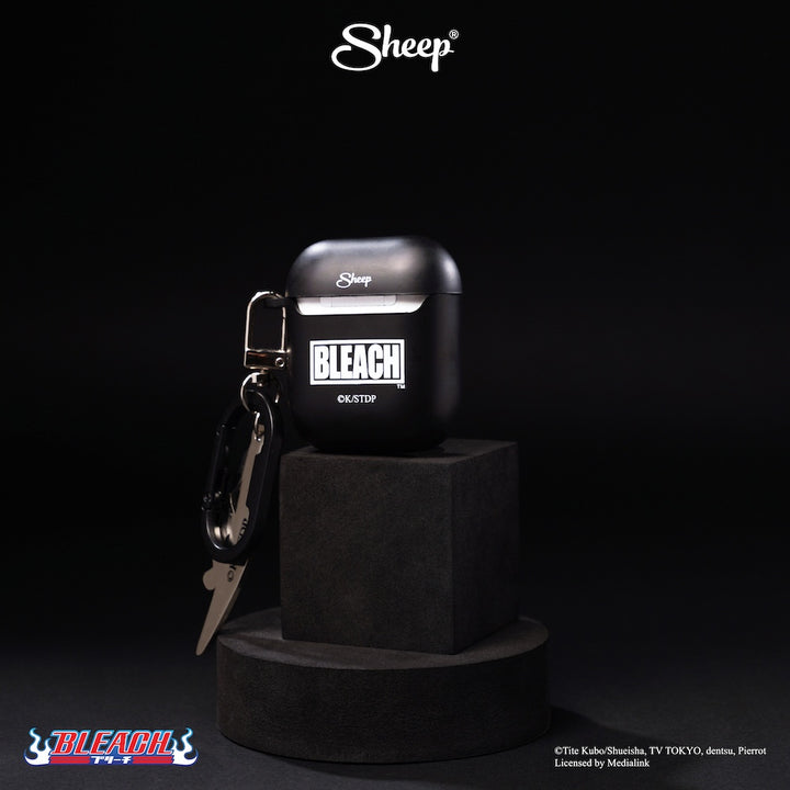 เคส แอร์พอด bleach เทพมรณะ คุโรซากิ อิจิโกะ airpods case kurosaki ichigi แถม keyring ดาบ สีดำ เท่ๆ พร้อมส่ง