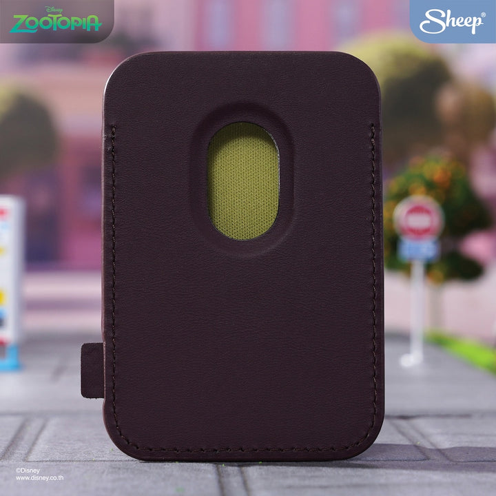 magsafe wallet zootopia flash card holder เคสใส่บัตร สลอธ ซูโทเปีย สีเขียว