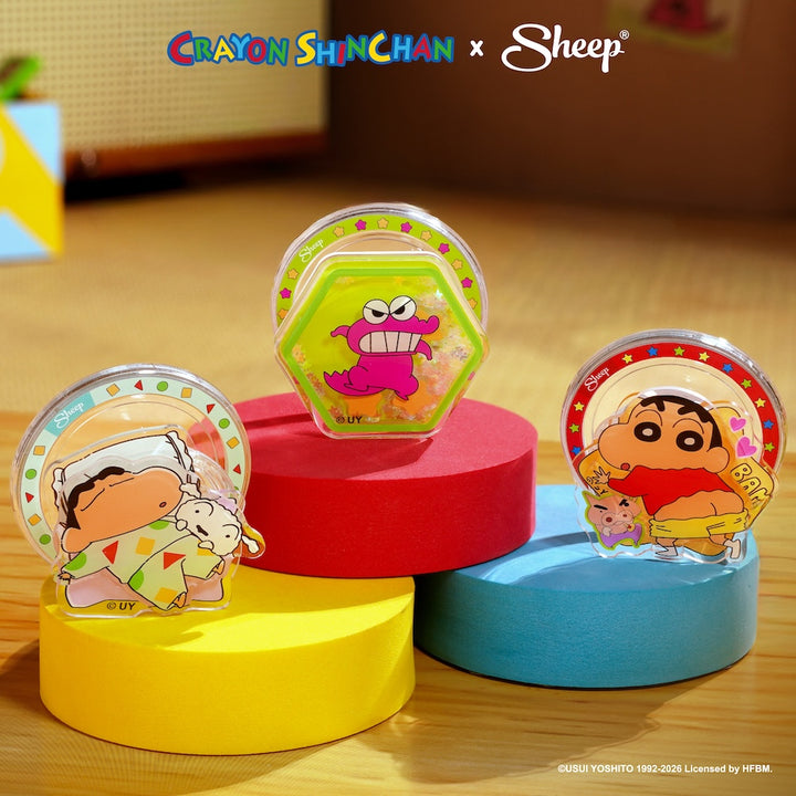 ที่แปะมือถือ Crayon Shinchan ลิขสิทธิ์แท้ ชินจัง ใช้คู่เคส MagSafe Phone Grip ดีไซน์ Pajamas Home Chocobi