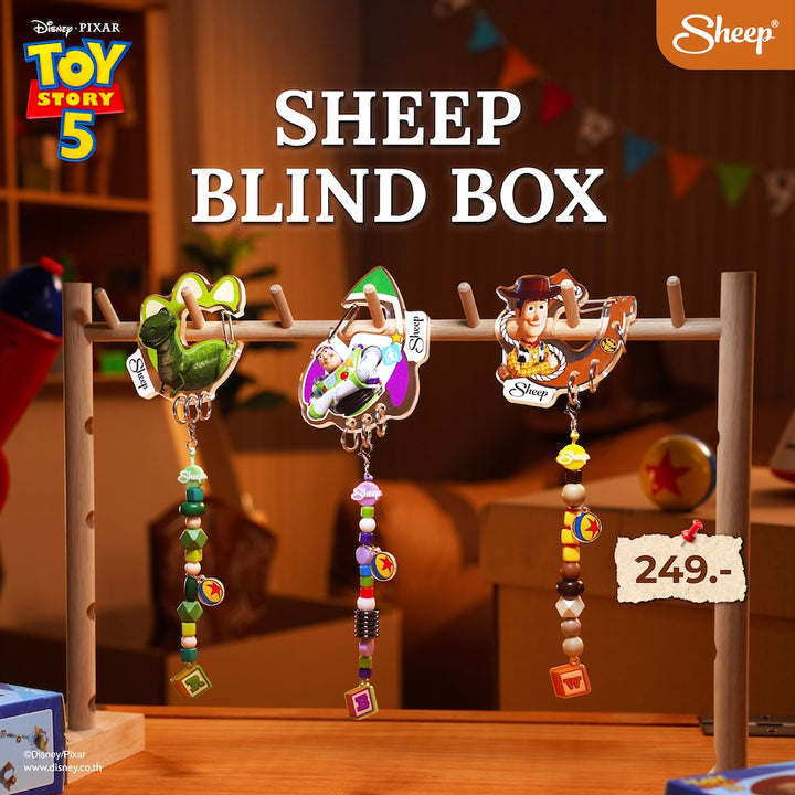 Toy Story 5 ลิขสิทธิ์แท้ ดิสนีย์ Disney กล่องสุ่ม blind box ที่ห้อย กระเป๋า snapper carabiner ของเล่น ของสะสม ทอย สตอรี่