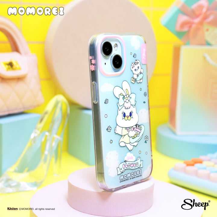 iphone case momorei เคสไอโฟน สีพาสเทล กระต่าย rico มีของแถม คู่เคส