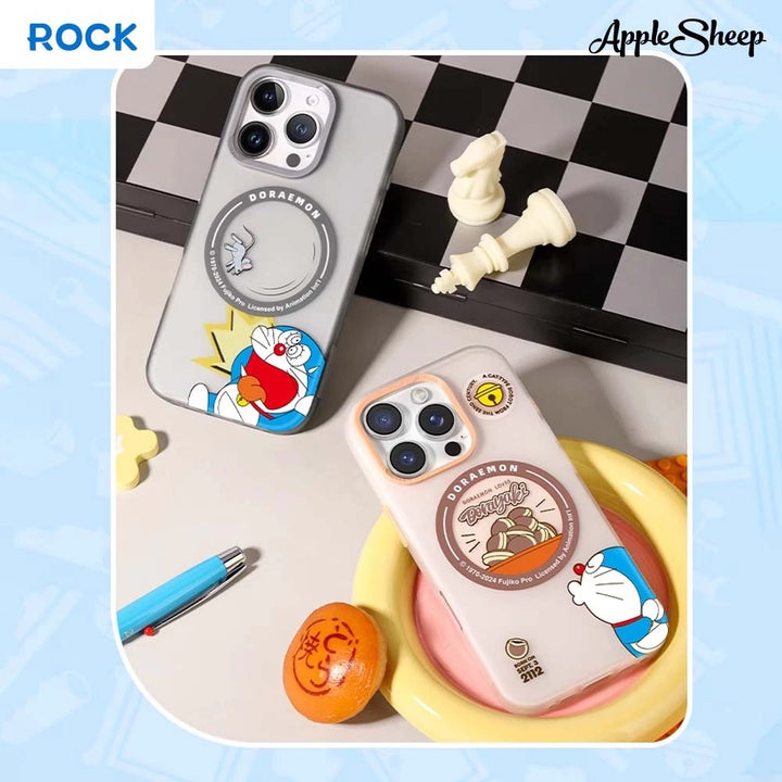 Rock Doraemon iPhone Magsafe เคสไอโฟน โดราเอม่อน กันกระแทก