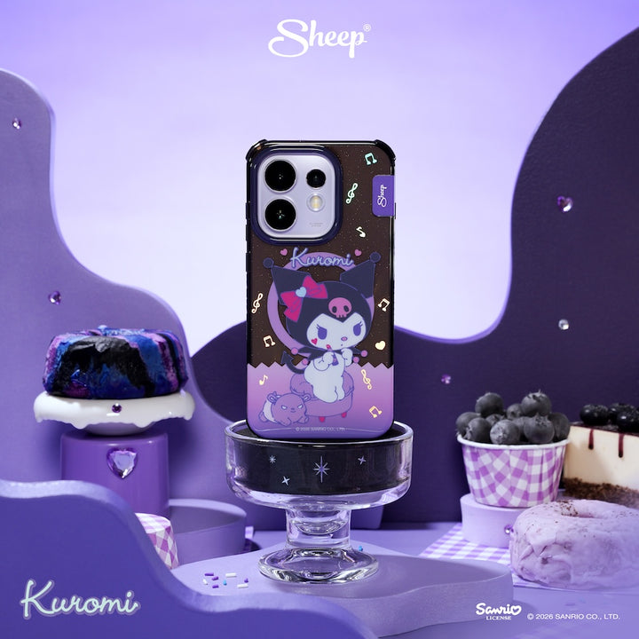 เคส คุโรมิ kuromi magsafe case oppo reno 16 ลายน่ารัก สีม่วง ดำ ลิขสิทธิ์แท้ sanrio ออปโป้ รีโน่ ซานริโอ้ กันกระแทก