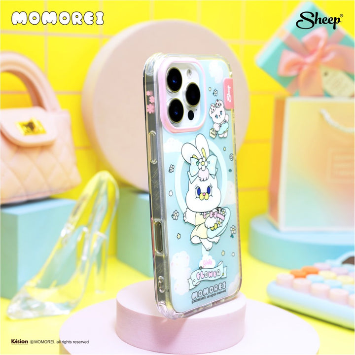 กันกระแทก น่ารัก iphone magsafe momorei เคสไอโฟน สีพาสเทล กระต่าย โมโมเรอิ