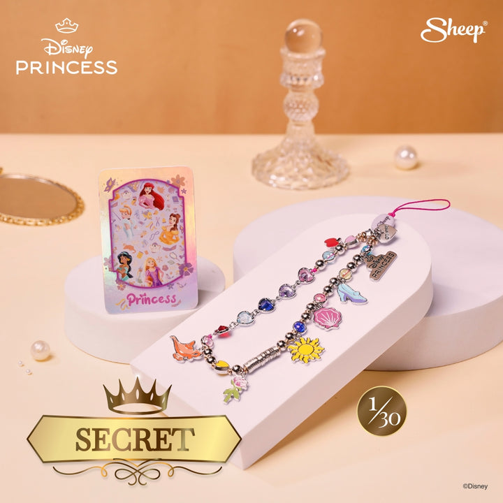 กล่องสุ่มดิสนีย์ Secret Blind box สายคล้องมือถือน่ารัก ๆ Charm ของสะสม Disney
