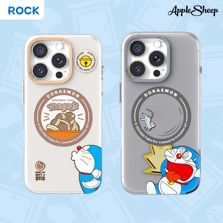 เคสไอโฟน โดเรม่อน Rock Doraemon iPhone Magsafe กันกระแทก แม่เหล็ก