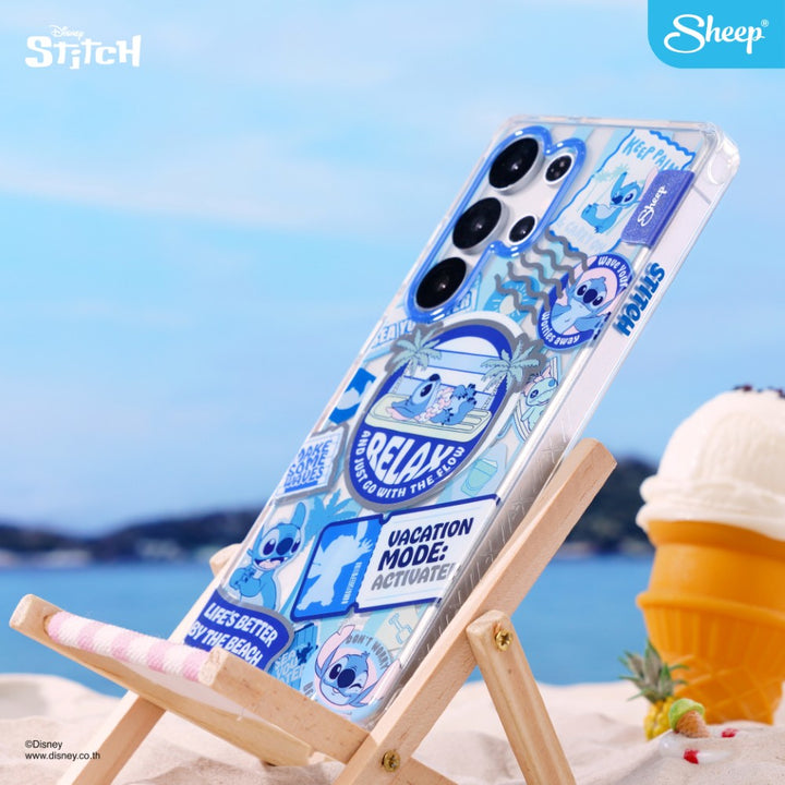 ชาร์จไร้สายได้ เคส Samsung Stitch เคสซัมซุง สติทช์ สติช แบบมีแม่เหล็ก S25 Ultra