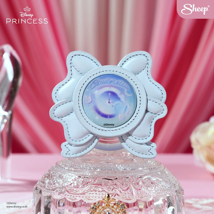 Cinderella ซินเดอเรลลา ที่แปะมือถือ MagSafe Phone Grip ลิขสิทธิ์แท้ Disney Princess เจ้าหญิง Bow แม่เหล็ก โบว์ สีฟ้า น่ารัก