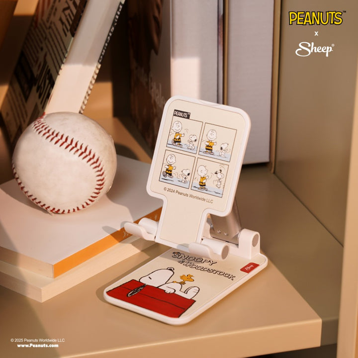 ที่ตั้งโทรศัพท์แบบพกพา ไลฟ์สด Phone Stand Peanuts ที่วางโทรศัพท์ Peanuts