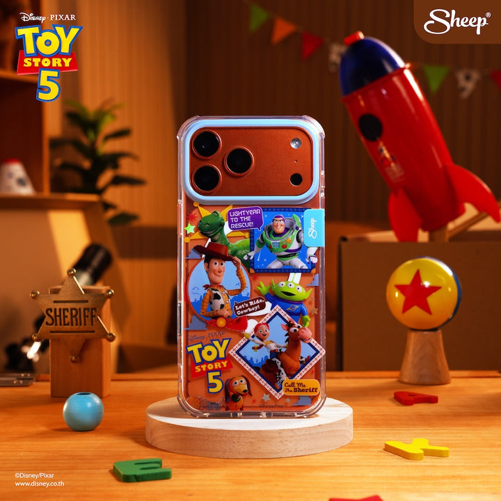 เคส ไอโฟน ทอย สตอรี่ ดิสนีย์ พิกซาร์ iphone magsafe toy story 5 case ลายน่ารัก แบบใส ลิขสิทธิ์แท้ disney pixar 17 pro max