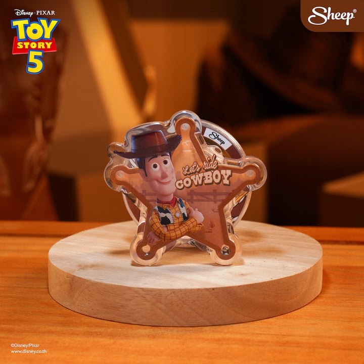 woody วูดดี้ ดิสนีย์ Phone Grip ของเล่น ที่แปะมือถือ MagSafe Disney Toy Story 5 ทอย สตอรี่ ลิขสิทธิ์แท้ ของสะสม
