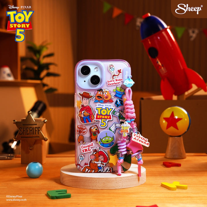 iphone case เคส ไอโฟน toy story 5 disney pixar ลิขสิทธิ์แท้ ดิสนีย์ พิกซาร์ สีชมพู