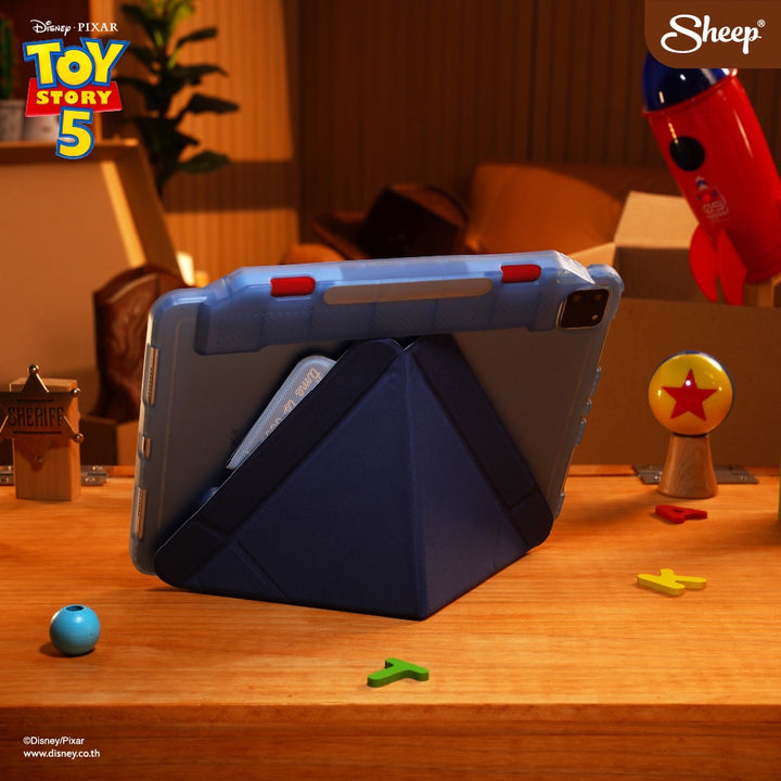 toy story 5 ipad case เคส ไอแพด ทอย สตอรี่ สีฟ้า ดิสนีย์ พิกซาร์ ลิขสิทธิ์แท้ disney pixar พับ แนวนอน