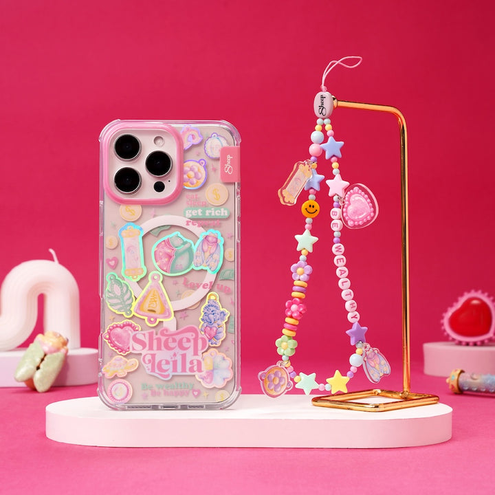 เคสไอโฟนสายมู ไลลา sheepxleila สายคล้องไลลา  เครื่องราง