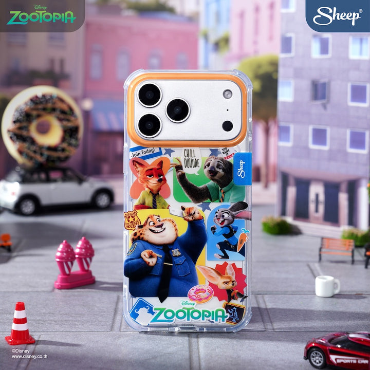 zootopia เคสไอโฟน ซูโทเปีย magsafe iPhone case แบบใส ลายน่ารัก ลิขสิทธิ์แท้