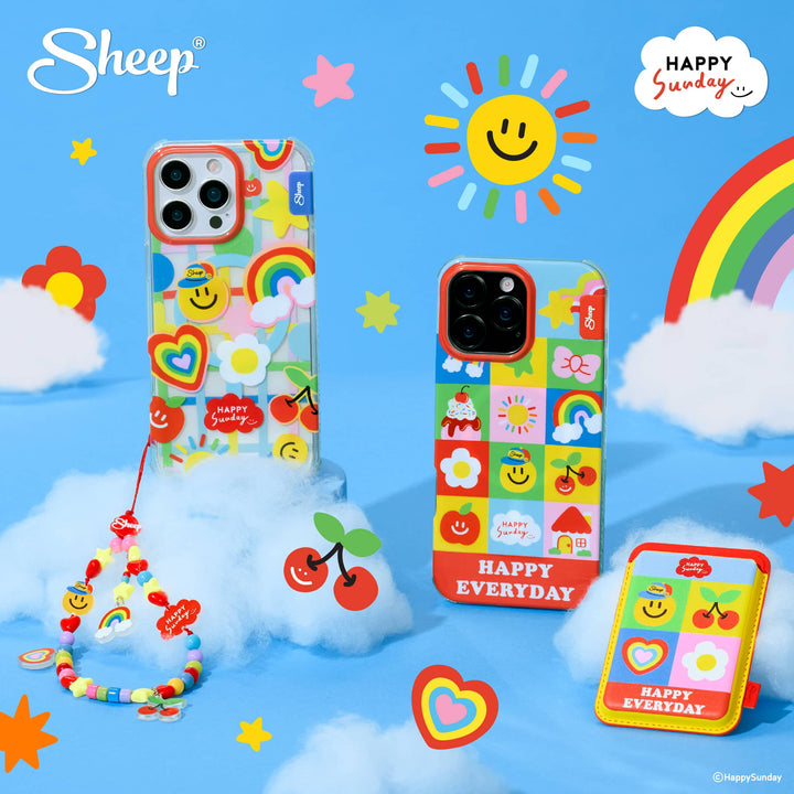 เคสแฮปปี้ซันเดย์  เคส ice padie เคสทึบลายน่ารัก เคสสีน่ารัก เคสมือถือไอซ์พาดี้