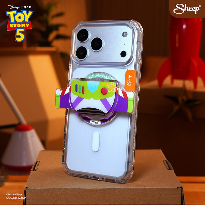 Buzz Lightyear บัซ Toy Story 5 ทอย สตอรี่ ลิขสิทธิ์แท้ ดิสนีย์ Disney ที่แปะมือถือ MagSafe Phone Grip ของเล่น ของสะสม