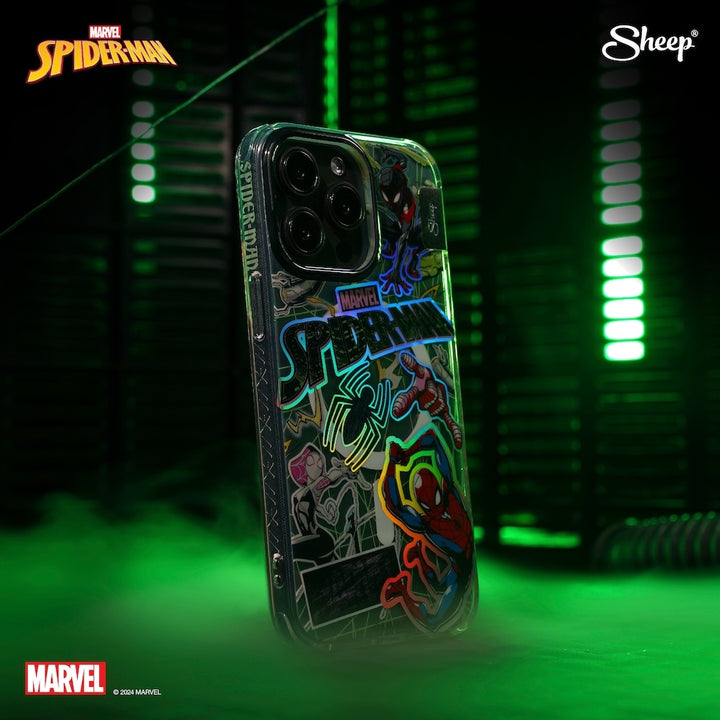 เคสไอโฟน Magsafe ลิขสิทธิ์แท้ เคสมาร์เวล Spider-Man แถม Griptok และ Charm