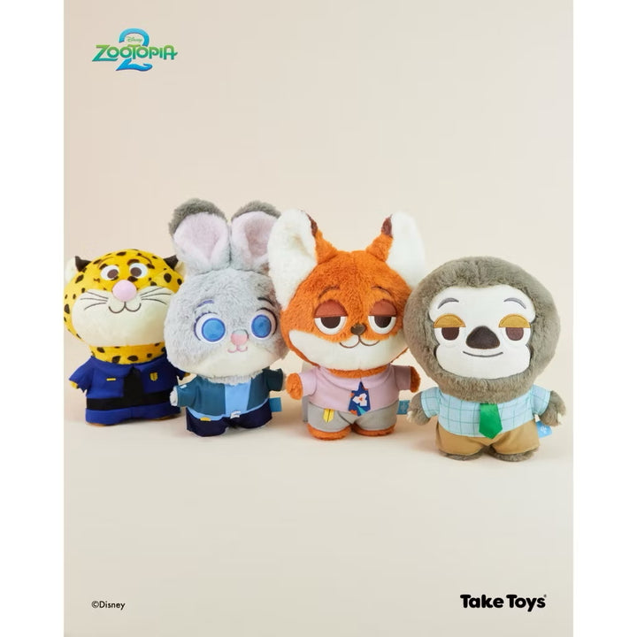 disney zootopia 2 plush take toys nick wilde judy hopps flash clawhauser ตุ๊กตา ซูโทเปีย ดิสนีย์