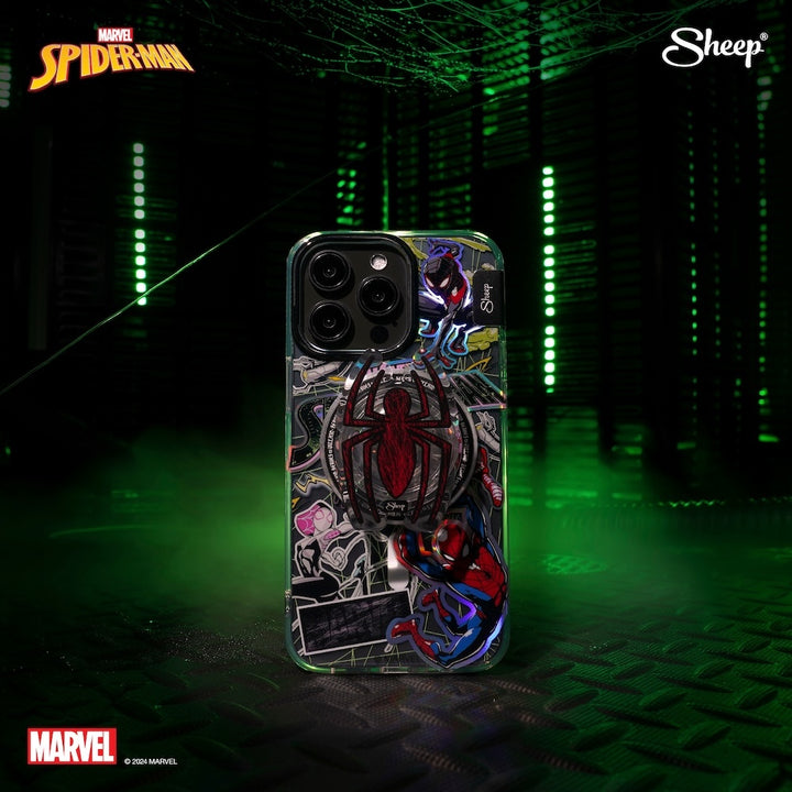 เคสไอโฟน Magsafe ลิขสิทธิ์แท้ เคสมาร์เวล Spider-Man แถม Griptok และ Charm