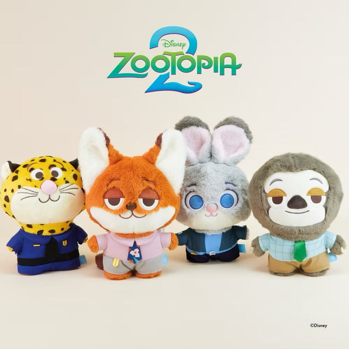 ตุ๊กตา disney zootopia 2 plush take toys ซูโทเปีย ดิสนีย์ nick wilde judy hopps clawhauser flash