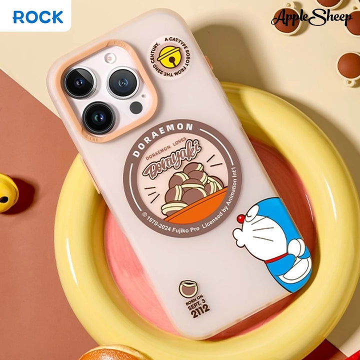 Rock Doraemon iPhone Magsafe เคสไอโฟน กันกระแทก แม่เหล็ก โดเรม่อน