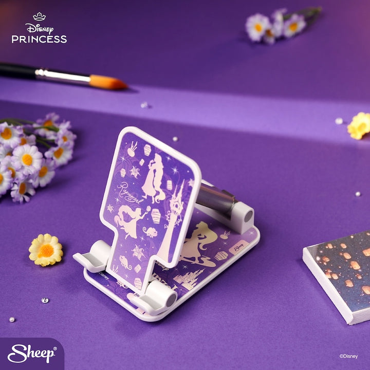 ที่ตั้งโทรศัพท์แบบพกพา Phone Stand ขาตั้งมือถือ ไลฟ์สด ราพันเซล Rapunzel Disney