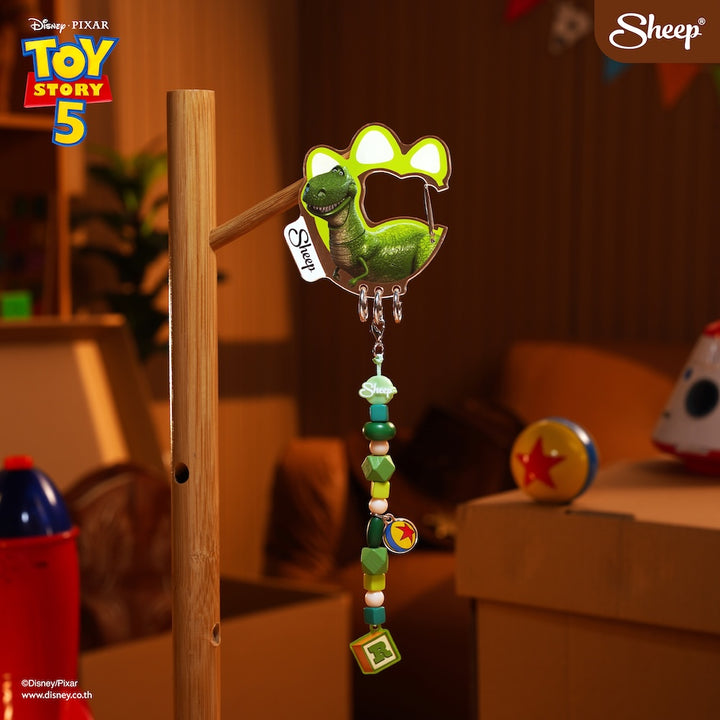 Rex Toy Story 5 ลิขสิทธิ์แท้ ดิสนีย์ Disney กล่องสุ่ม blind box ที่ห้อย กระเป๋า snapper carabiner ของเล่น ของสะสม ทอย สตอรี่