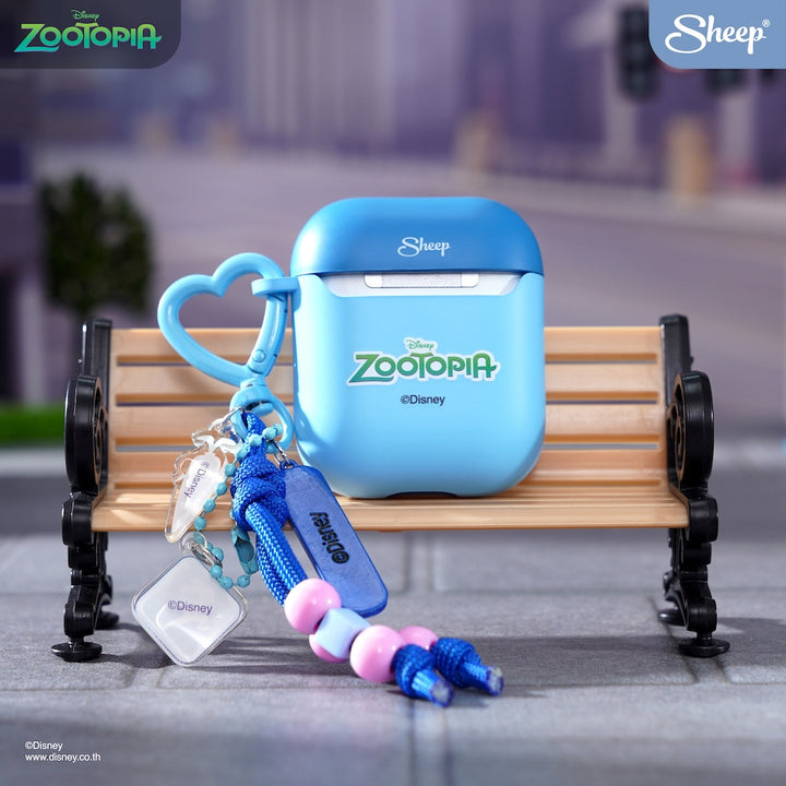 zootopia airpods case judy hopps สีฟ้า เคสแอร์พอด กระต่าย ซูโทเปีย จูดี้ ลายน่ารัก
