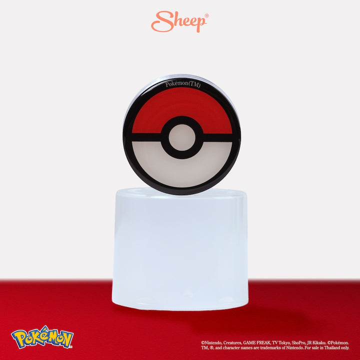 Poke ball โปเกบอล Grip MagSafe Pokémon โปเกมอน ลิขสิทธิ์แท้ น่ารัก ที่แปะมือถือ แม่เหล็ก สี ขาว แดง