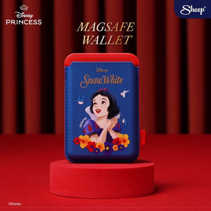 กระเป๋าแม่เหล็ก Magsafe Wallet สโนว์ไวท์ ใส่บัตรได้ Disney ลิขสิทธิ์แท้ Sheep Exclusive