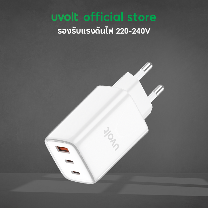 Adapter 65W, 45W, 30W และ 15W ของแท้ รับประกัน 2 ปี หัวชาร์จโทรศัพท์