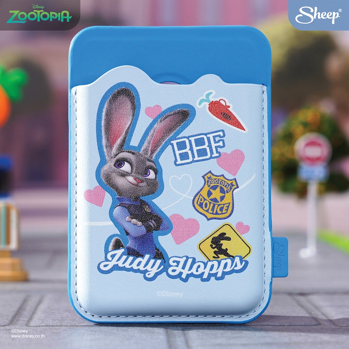 เคสใส่บัตร จูดี้ สีฟ้า zootopia judy hopps magsafe wallet กระต่าย ซูโทเปีย  card holder