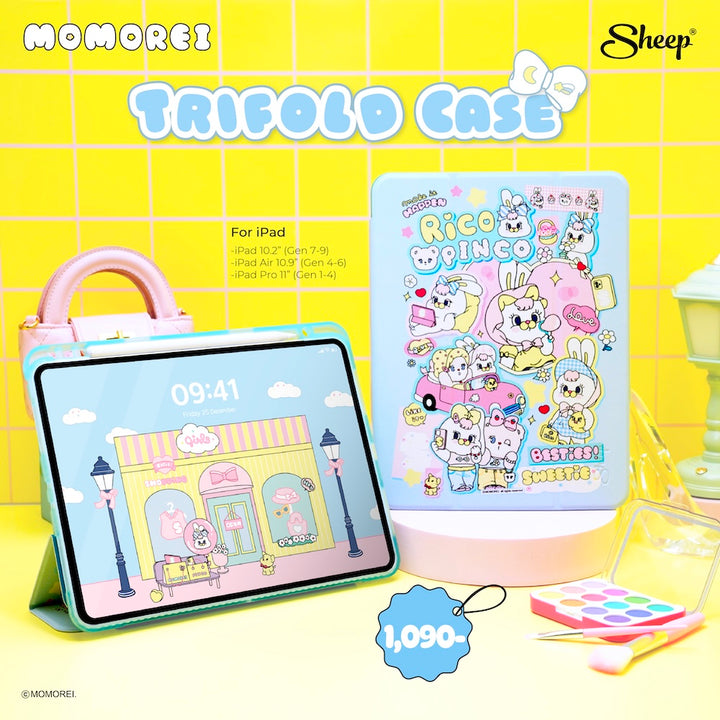 เคสไอแพด สีพาสเทล ipad case momorei rico pinco สายวาด สายเขียน