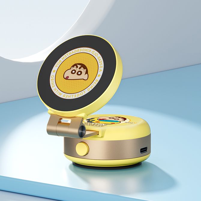 Rock Magnetic Phone Stand ลาย Crayon Shinchan ใช้กับ iPhone Samsung และอุปกรณ์ Magsafe