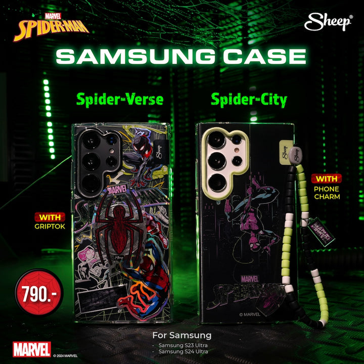 เคสซัมซุง เคส Samsung ลิขสิทธิ์แท้ Spider-Man สำหรับ S23 และ S24