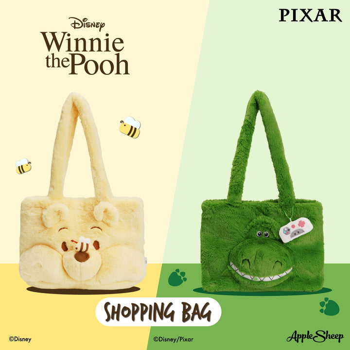 Tote bag ดิสนีย์ Disney Thailand ลิขสิทธิ์แท้ Toy Story, Pooh, Chip and Dale