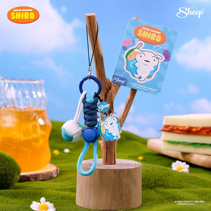 สายห้อยโทรศัพท์ ชิโร่ ของสะสมชินจัง Charm Shiro กล่องสุ่ม สายคล้องชิโร่