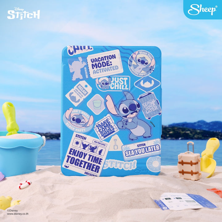เคสคอลแลป stitch iPad stitch ลิขสิทธิ์แท้ เคส iPad Gen เคสไอแพดแบบหนัง สติทช์