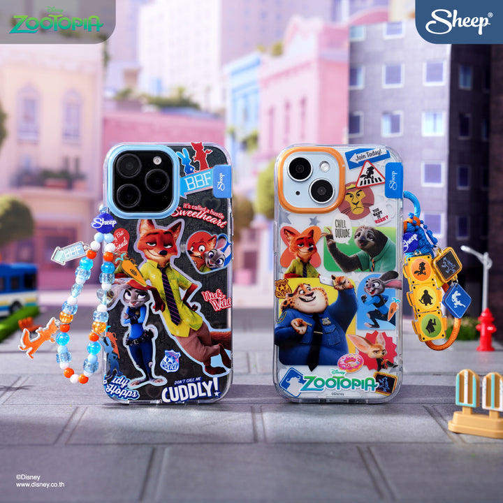 เคสไอโฟน ซูโทเปีย นิค จูดี้ iPhone case zootopia disney ลิขสิทธิ์แท้ ดิสนีย์ แถม สายห้อยมือถือ